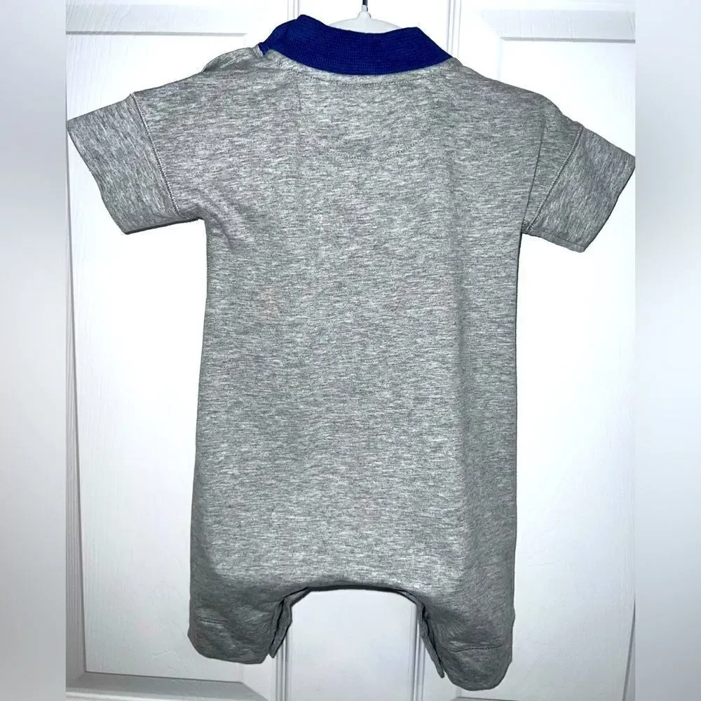 BURBERRY BABY COTTON JUMPSUIT 6M